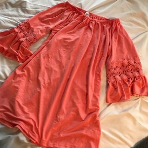 Ruffle Sleeved Tunic